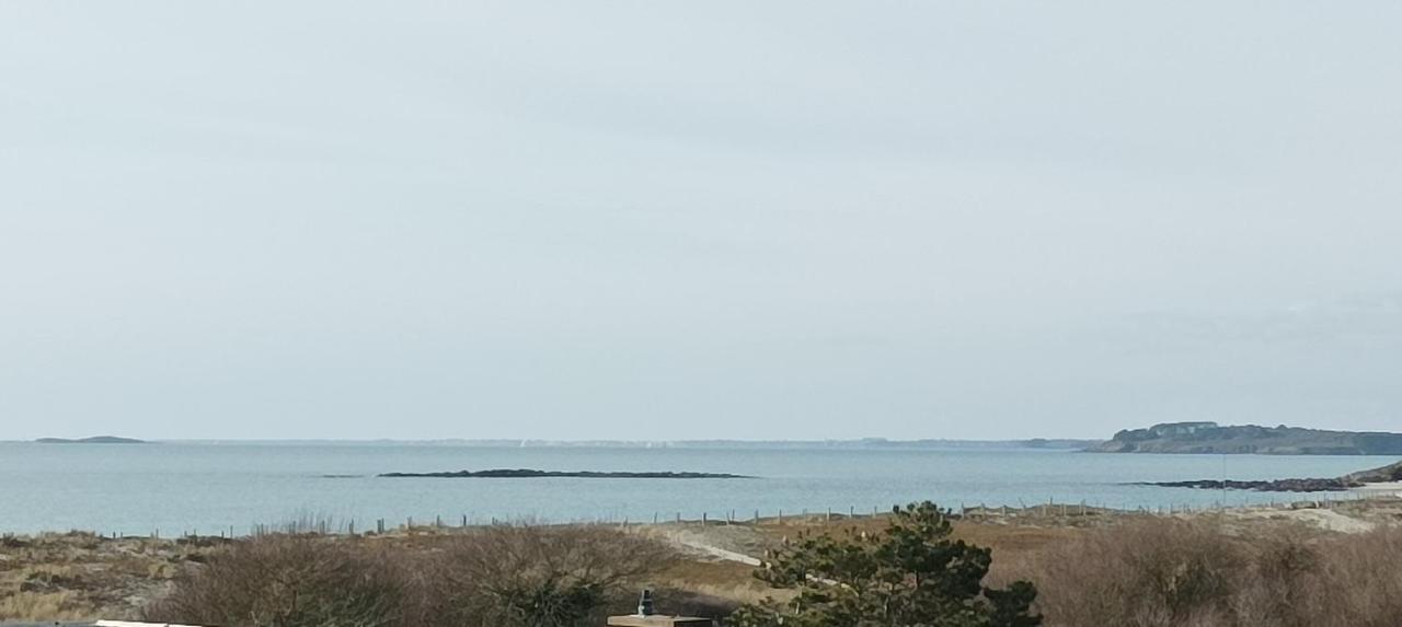 Appartement Vue Mer Exceptionnelle A 100M Tres Belle Plage Saint-Gildas-de-Rhuys Extérieur photo